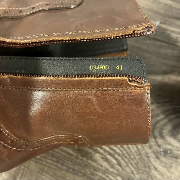 Geox D Jacky Women's Ankle Boots Italian Soft Leather Size 41 - Picture 5 of 9